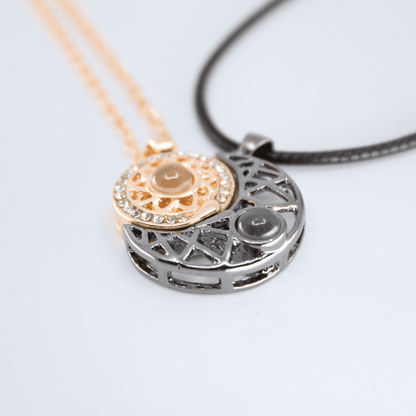 Collier ASTRA - Or Rose & Argent